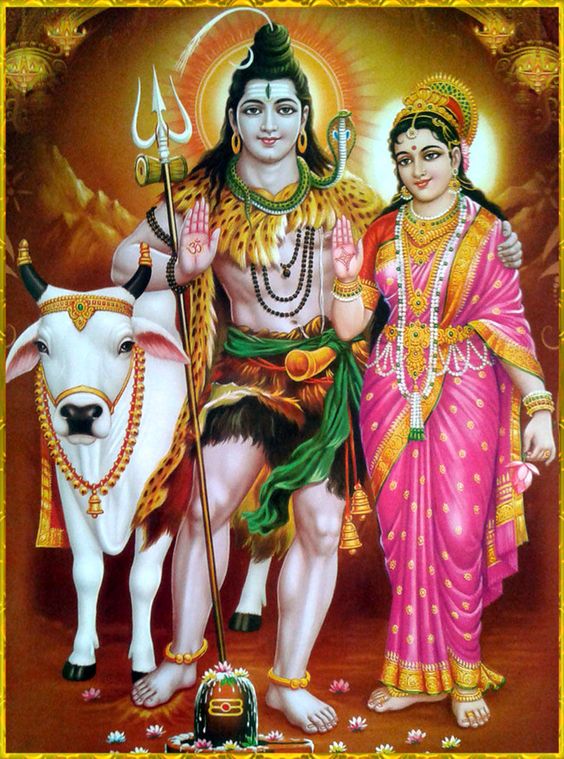 Mata Parvati with Shankar Bhagwan Image