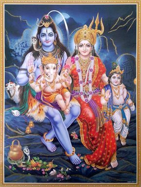 Shiv Ji with Mata Parvati Image Pics