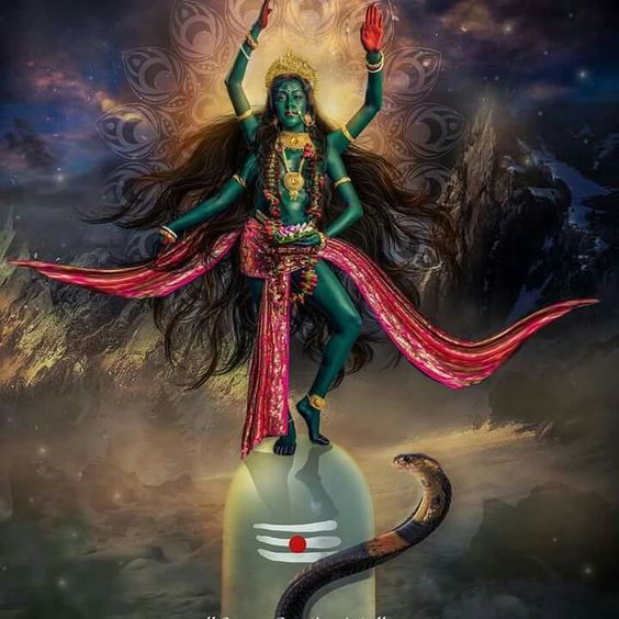 Danger God Kali Image Devi