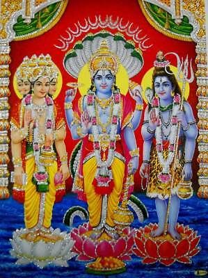 Devta Brahma Vishnu Mahesh Image