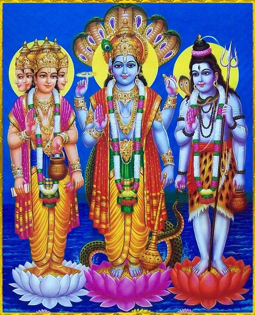 Tridev Brahma Vishnu Mahesh Wallpaper