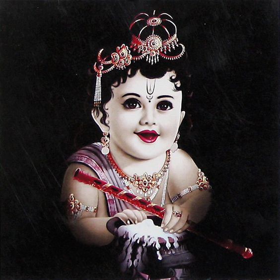 Baby Krishna Childhood Photos Download