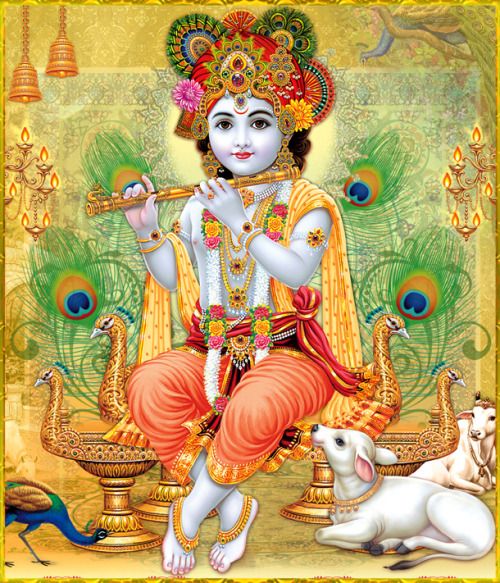 Baby Krishna HD images in HD Quality