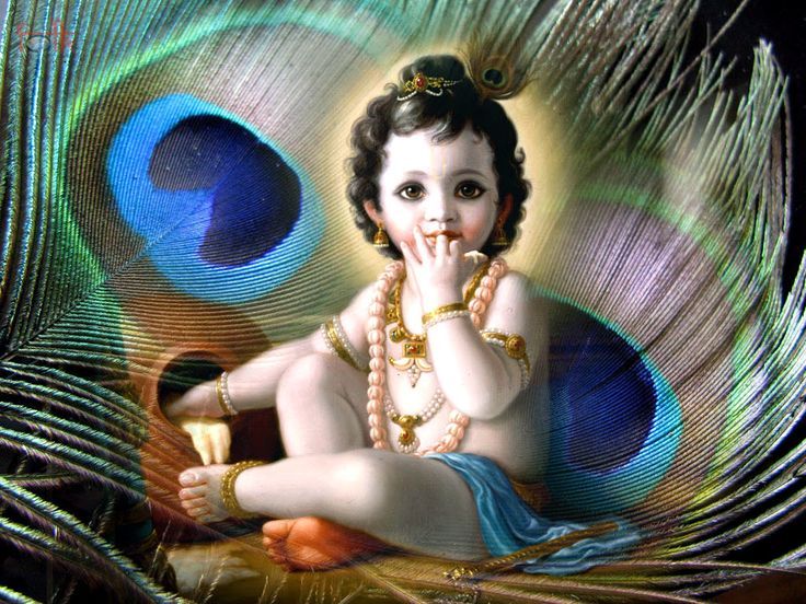 Baby Krishna Wallpaper for Desktop HD