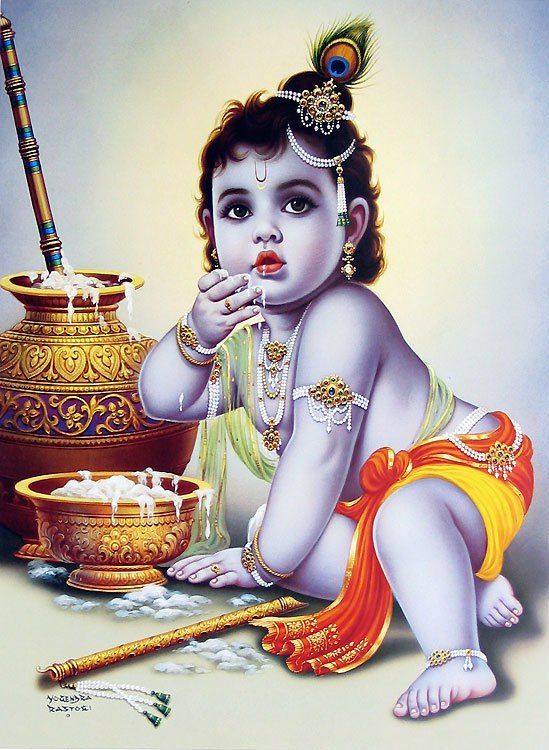 Cute Baby Krishna HD Images