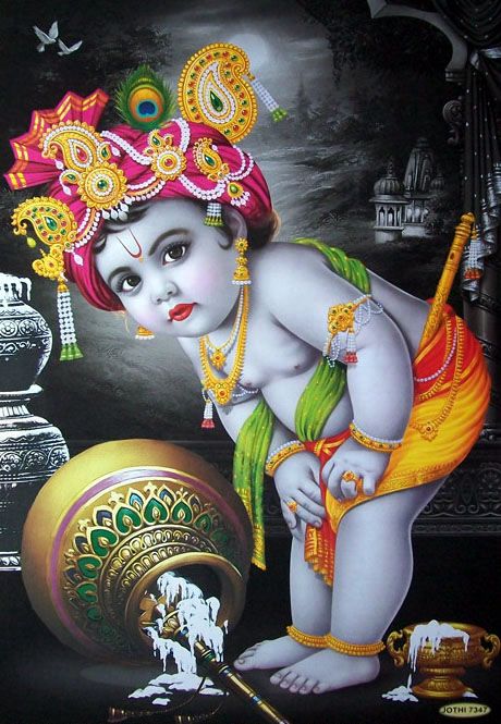 Cute Baby Krishna Images Download