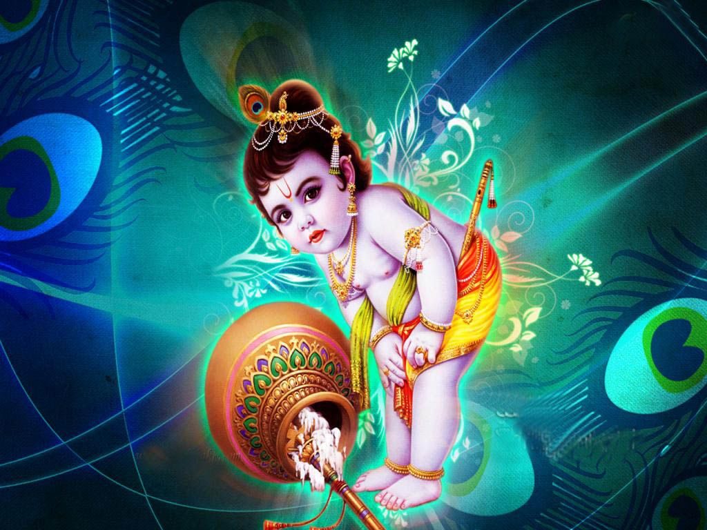 Krishna Child Wallpaper Free Download