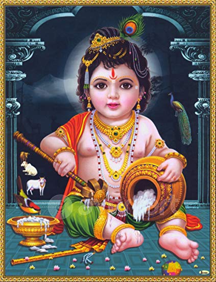 Cute Baby Krishna Images in 2019 | Lord Baby Krishna HD Wallpaper