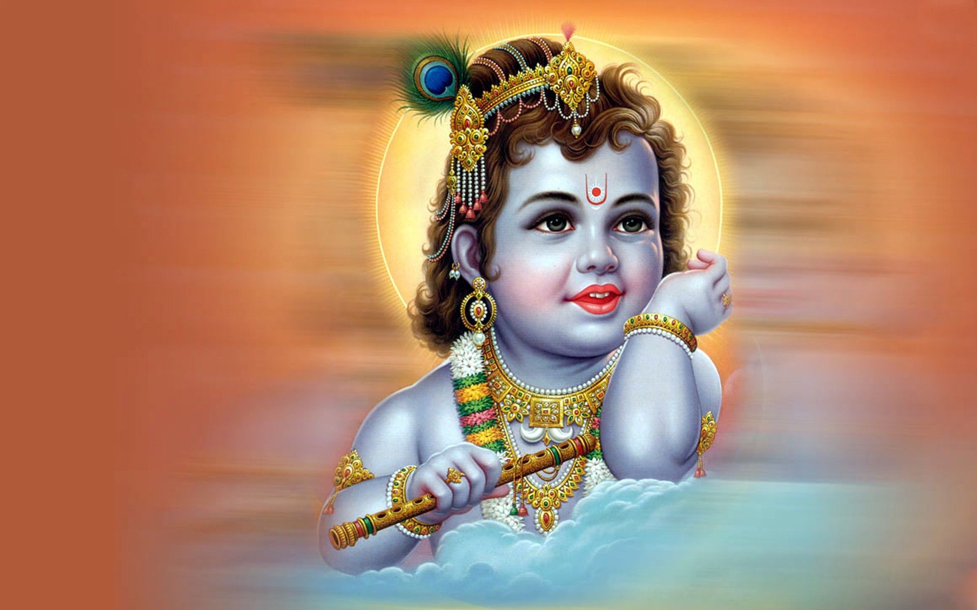 Real Baby Krishna Photos HD Quality Download