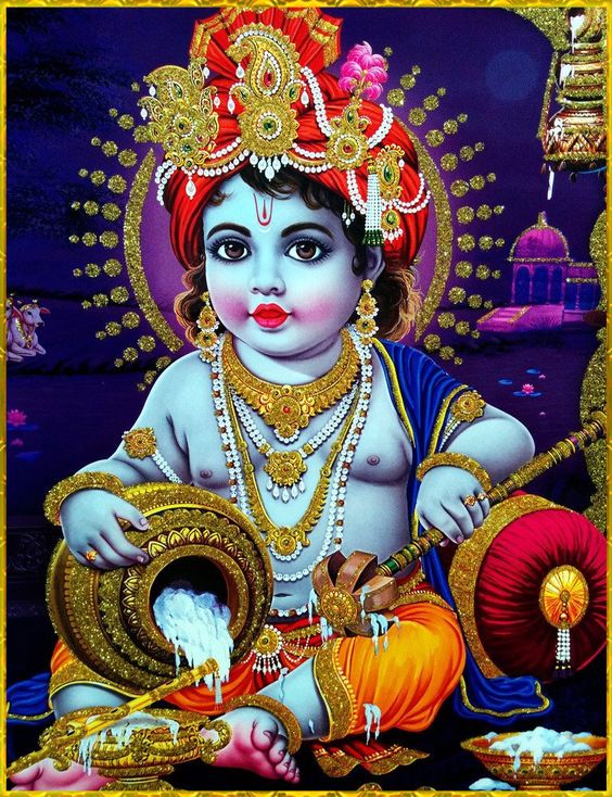 Cute Baby Krishna Images in 2019 | Lord Baby Krishna HD Wallpaper