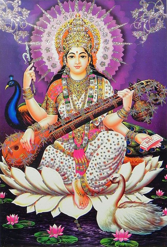 Goddess Maa Saraswati HD
