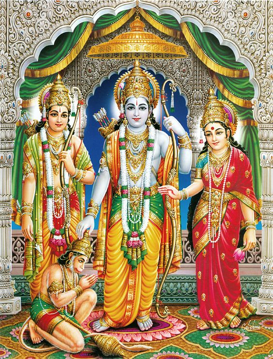 Lord Rama And Goddess Sita Picture